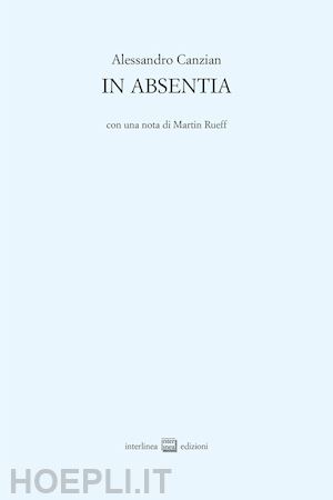 canzian alessandro - in absentia