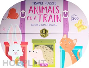 tome' ester; danford n. (curatore) - animals on a train. travel puzzle. ediz. a colori. con puzzle