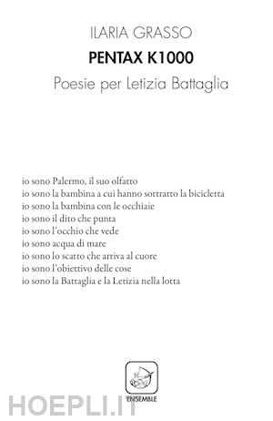 grasso ilaria - pentax k1000. poesie per letizia battaglia