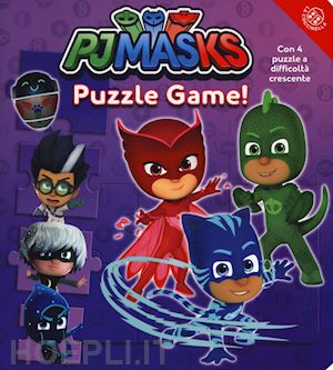 aa.vv. - puzzle game! pj masks. ediz. a colori
