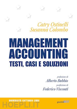 ostinelli catry; colombo susanna - management accounting. testi, casi e soluzioni