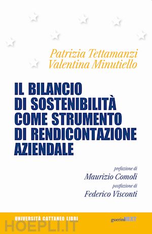 tettamanzi patrizia; minutiello valentina - il bilancio di sostenibilita' come strumento di rendicontazione aziendale