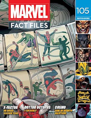  - marvel fact files. vol. 55: 105-106