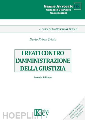 triolo dario primo - i reati contro l'amministrazione della giustizia