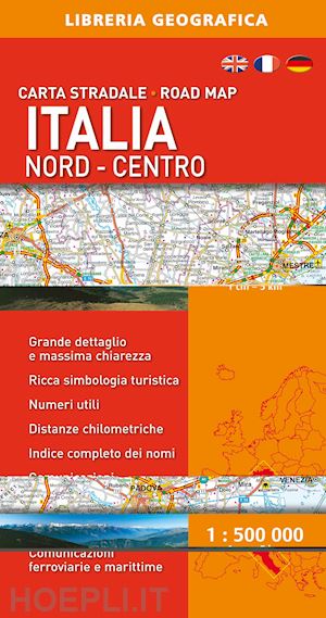 aa.vv. - italia nord - centro carta stradale 2015