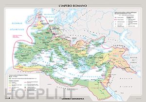 aa.vv. - l'impero romano. la civilta' greca. carta murale storica