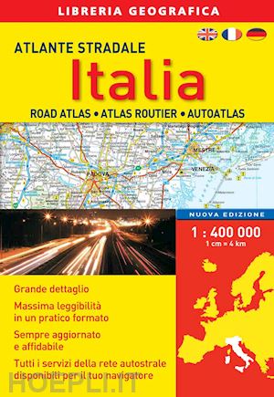 aa.vv. - atlante stradale italia 1:400.000. con contenuto digitale per download e accesso