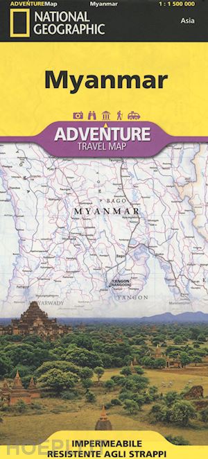 aa.vv. - myanmar (birmania) 1:1.500.000