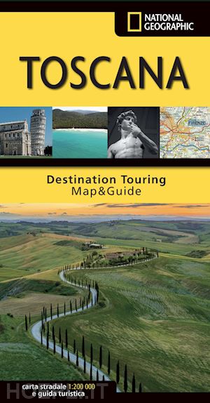 aa.vv. - toscana carta stradale e guida turistica national geographic 2022