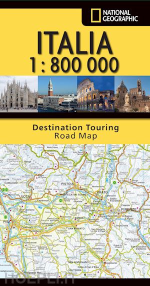aa.vv. - italia carta stradale e guida turistica national geographic 2022