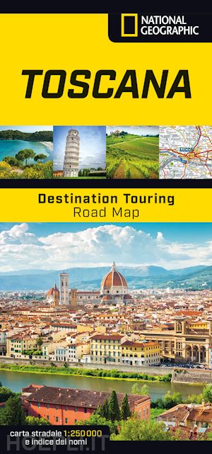 aa.vv. - toscana. road map. destination touring 1:250.000