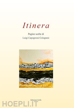 parenti l. (curatore) - itinera. pagine scelte di luigi capogrossi colognesi