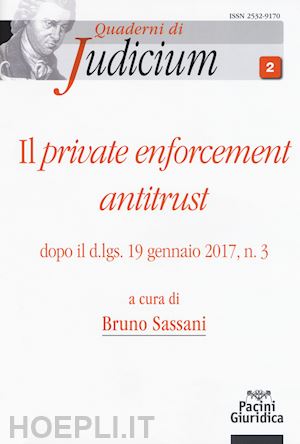 sassani bruno (curatore) - private enforcement antitrust