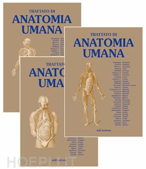 Anatomia umana. Trattato vol. 1-3