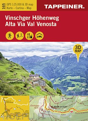 aa.vv. - alta via val venosta-vinschger hohenweg 1:25.000