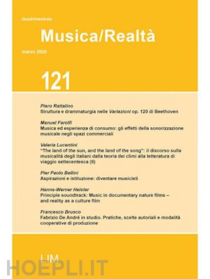  - musica/realtà (2020). vol. 121