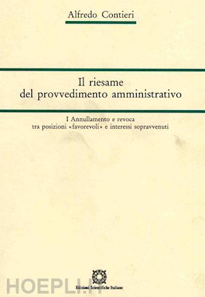 contieri alfredo - il riesame del provvedimento amministrativo