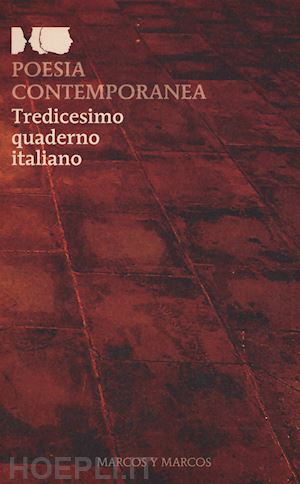 buffoni f. (curatore) - poesia contemporanea. tredicesimo quaderno italiano