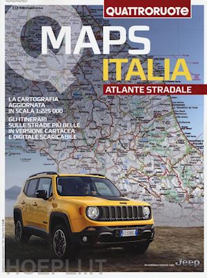 aa.vv. - maps atlante stradale d'italia quattroruote 2016