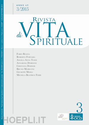  - rivista di vita spirituale. anno 69, 3/2015