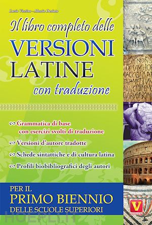 di tillio zopito - libro completo versioni latine. testo latino a fronte. 1° biennio.