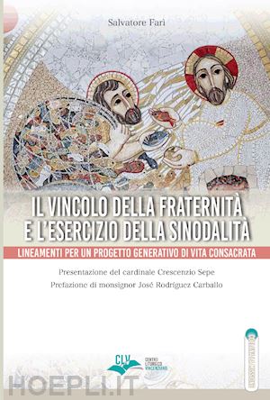 fari' salvatore - il vincolo della fraternita' e l'esercizio della sinodalita'