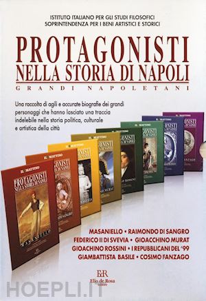 aa.vv. - protagonisti della storia di napoli. cofanetto'