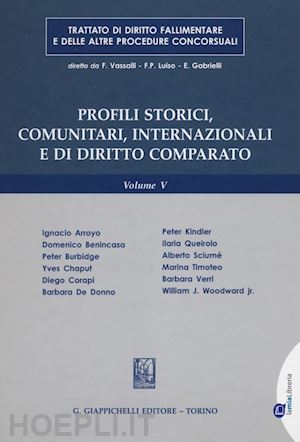  - profili storici, comunitari, internazionali e di diritto comparato