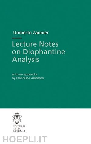 zannier umberto - lecture notes on diophantine analysis