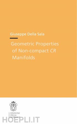 della sala giuseppe - geometric properties of non-compact cd manifolds