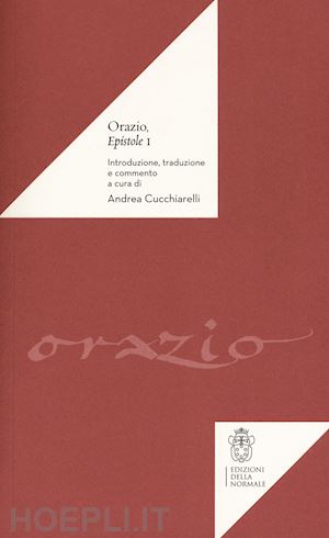 orazio flacco quinto - le epistole. libro 1°