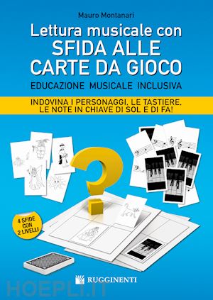 montanari mauro - lettura musicale con sfida alle carte da gioco. con carte da gioco