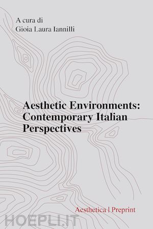 iannilli g. l.(curatore) - aesthetic environments: contemporary italian perspectives