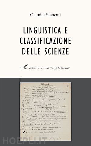 stancati claudia - linguistica e classificazione delle scienze