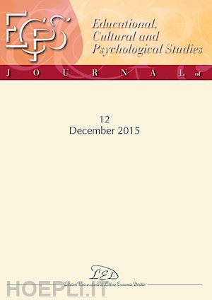aa.vv. - ecps 12/2015 - journal of educational, cultural and psychological studies