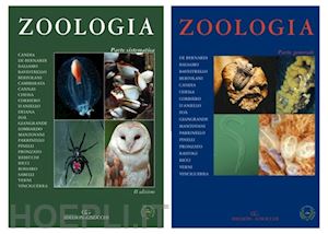 de bernardi; aa.vv. - zoologia. parte generale + parte sistematica - kit 2 volumi