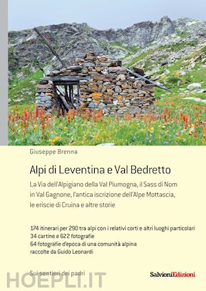 brenna giuseppe - alpi di leventina e bedretto