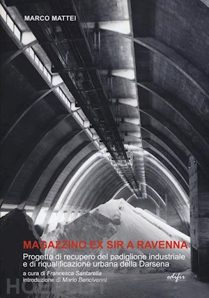 mattei marco; santarella f. (curatore) - magazzino ex sir a ravenna. progetto di recupero del padiglione industriale e di