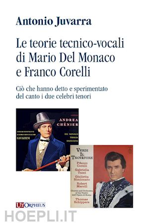 juvarra antonio - teorie tecnico-vocali di mario del monaco e franco corelli. cio' che hanno detto