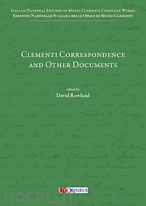 rowland d.(curatore) - clementi correspondence and other documents