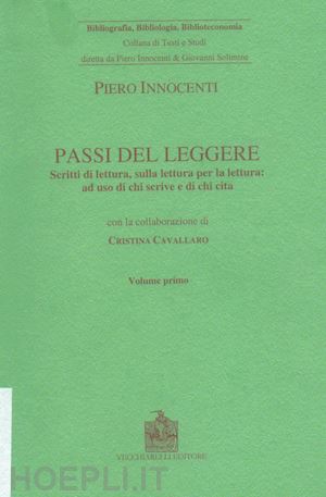 innocenti piero - passi del leggere