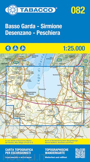 aa.vv. - 082 - basso garda - sirmione - desenzano - peschiera 1:25.000