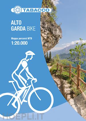 aa.vv. - alto garda bike mappa percorsi mtb 1:20.000