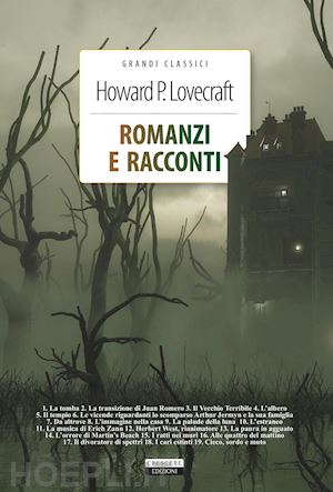 lovecraft howard p.; romanini f. (curatore) - romanzi e racconti. con segnalibro. vol. 1
