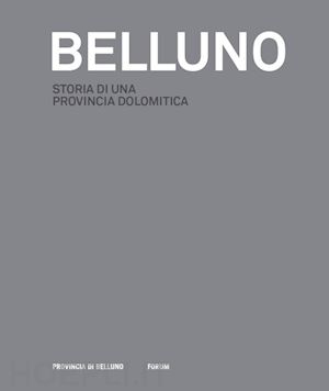 conte p.(curatore); dalla vestra g.(curatore) - belluno: storia di una provincia dolomitica