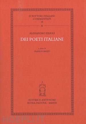 zilioli alessandro - dei poeti italiani