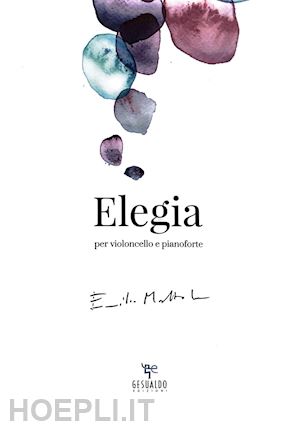 mottola emilio - elegia per violoncello e pianoforte