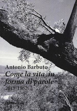 barbuto antonio - come la vita in forma di parole (2018-1962)