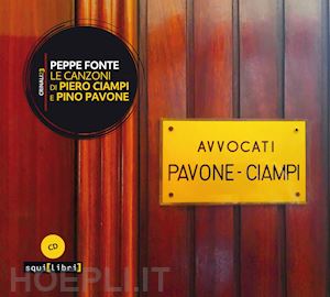 peppe fonte - canzoni di piero ciampi e pino pavone - cd-audio con libretto