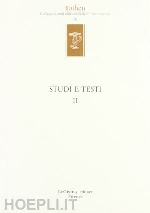 de martino s.(curatore); imparati f.(curatore) - studi e testi. vol. 2